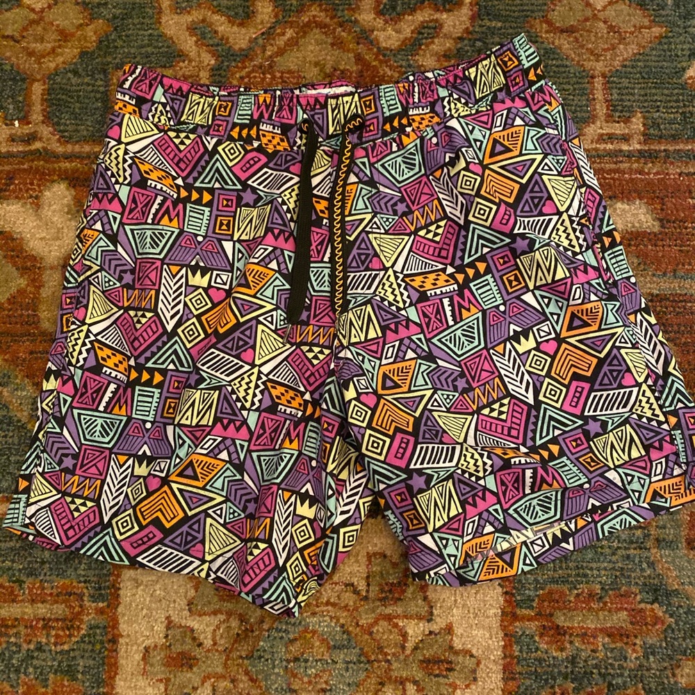 Fresh Prints of Bel Air swim trunks (NWOT)